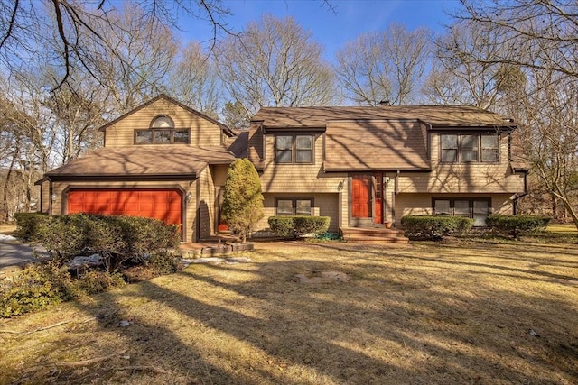 view of front of house featuring an attached garage