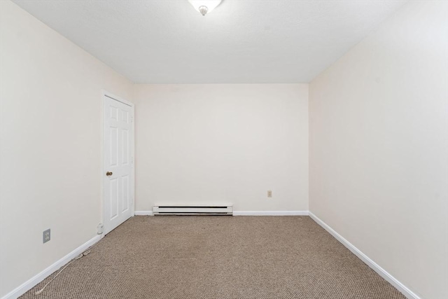 200 Manville Hill Rd Unit B-28, Cumberland, RI 02864 - unfurnished room with a baseboard radiator, carpet floors, and baseboards