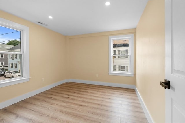 29 Beaver St, Salem, MA 01970 - spare room with light wood finished floors and recessed lighting