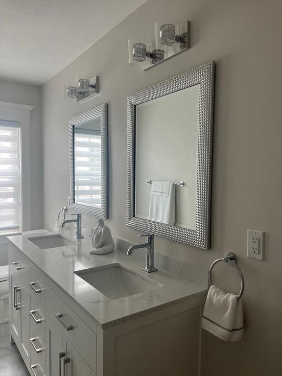255 Old Main Rd Unit 2A, Falmouth, MA 02556 - bathroom with double vanity