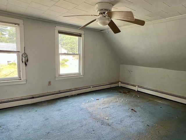 38 Clark St, Medway, MA 02053 - bonus room with a ceiling fan and lofted ceiling