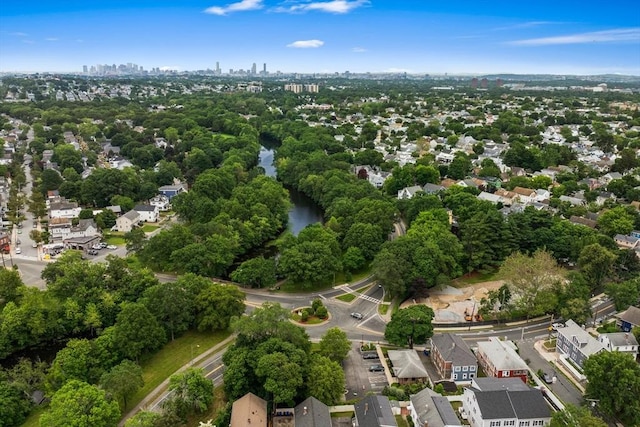 176 Medford St Unit 176, Arlington, MA 02474 - aerial view of property's location featuring skyline and a tree filled landscape