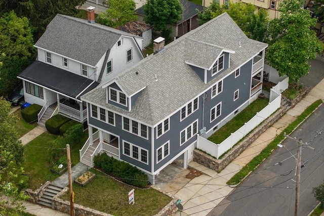 176 Medford St Unit 176, Arlington, MA 02474 - aerial view of property and surrounding area