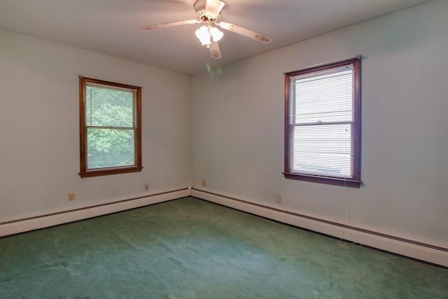 46 Baremeadow St, Methuen, MA 01844 - carpeted empty room with ceiling fan