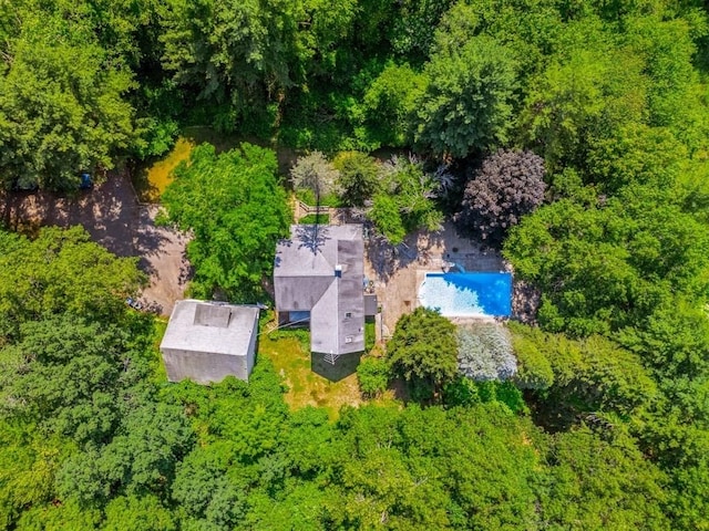 46 Baremeadow St, Methuen, MA 01844 - aerial view of a pool area