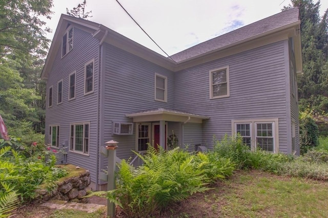 46 Baremeadow St, Methuen, MA 01844 - view of front of home with a wall mounted AC
