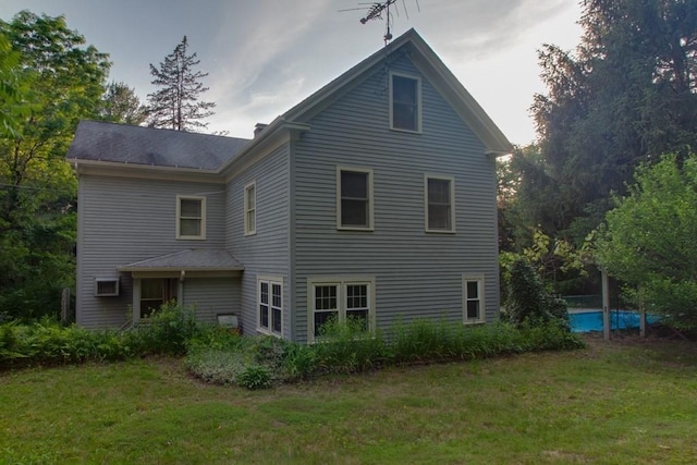 46 Baremeadow St, Methuen, MA 01844 - back of property with a lawn