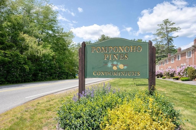 1608 Plymouth St Unit 1608, East Bridgewater, MA 02333 - view of community sign