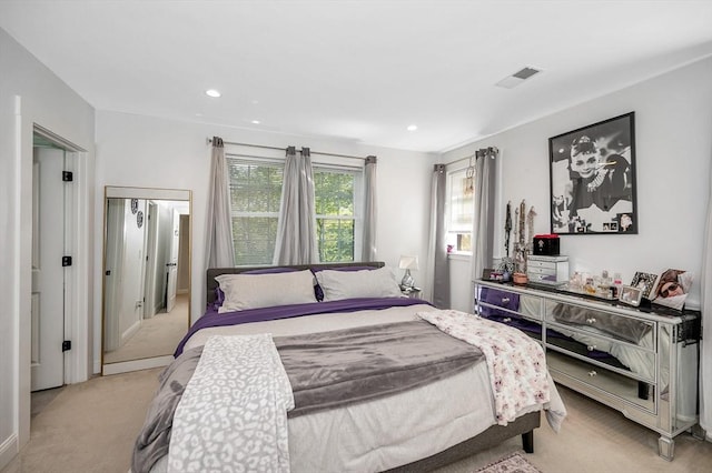 6 Edgehill Rd, Billerica, MA 01862 - bedroom with light carpet and recessed lighting