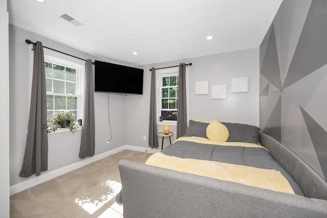 6 Edgehill Rd, Billerica, MA 01862 - bedroom featuring recessed lighting and light colored carpet