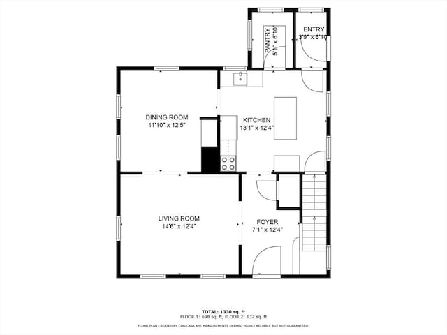 181 Myrtle St, Rockland, MA 02370 - floor plan / room layout