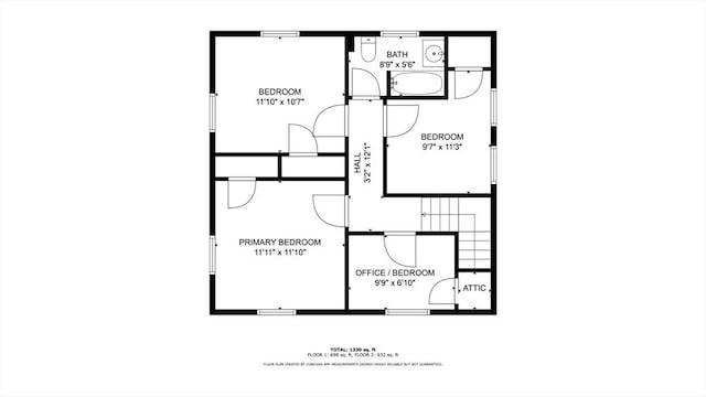181 Myrtle St, Rockland, MA 02370 - property floor plan