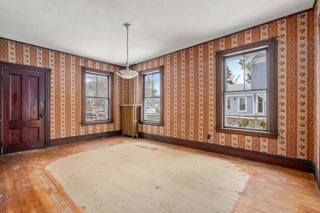 unfurnished room featuring hardwood / wood-style floors