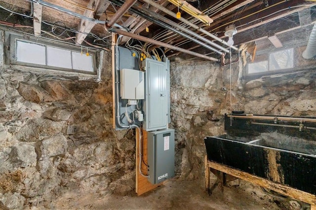 utility room with sink