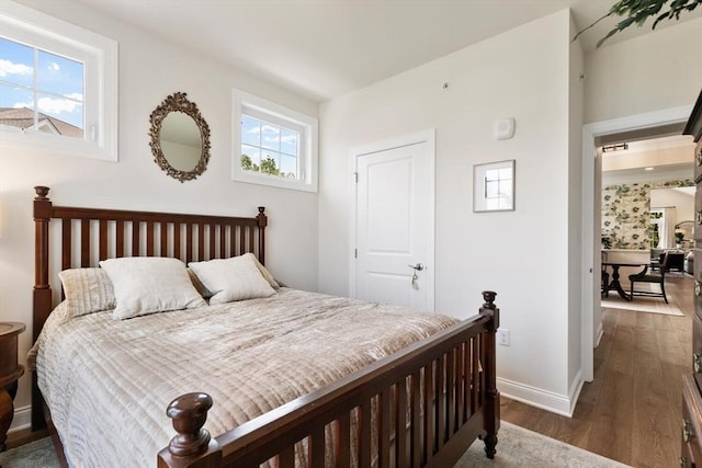 109 Phoebe St Unit 109, Methuen, MA 01844 - bedroom featuring dark wood-style floors and baseboards