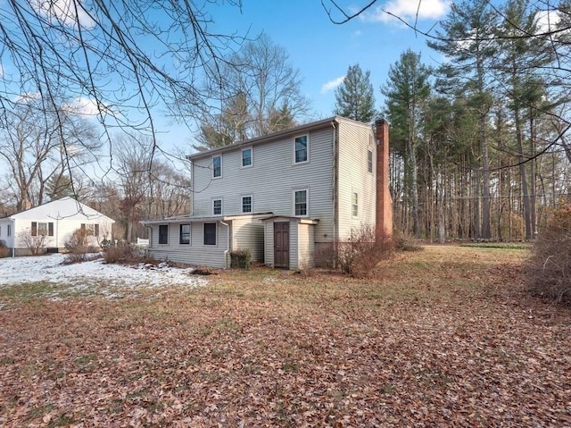 view of back of house