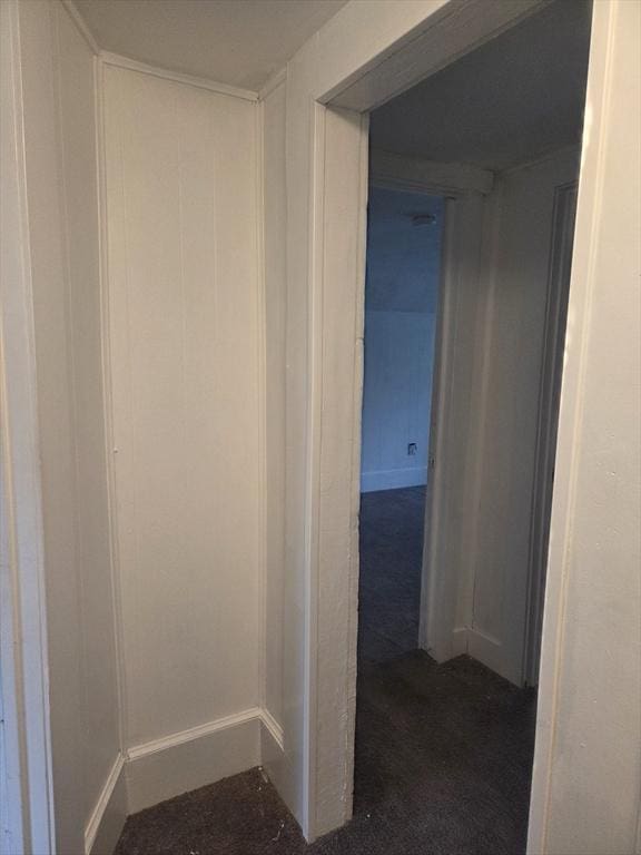 288 Quincy St, Springfield, MA 01109 - hallway with baseboards and carpet