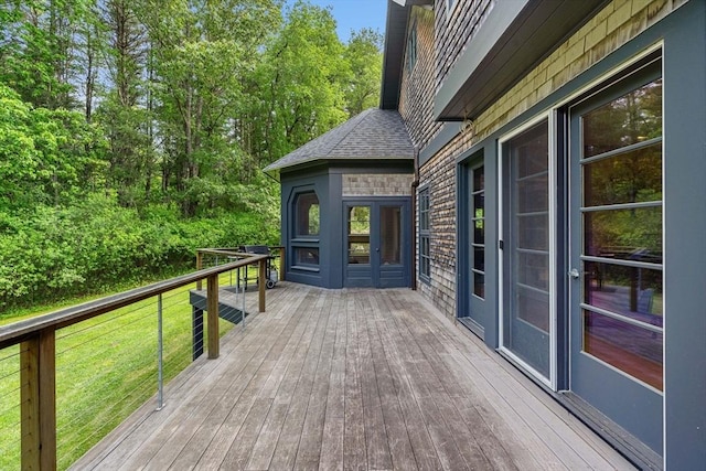 7 Penhollow Ln, Hampton Falls, NH 03844 - view of deck
