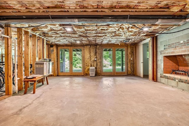 7 Penhollow Ln, Hampton Falls, NH 03844 - basement featuring french doors
