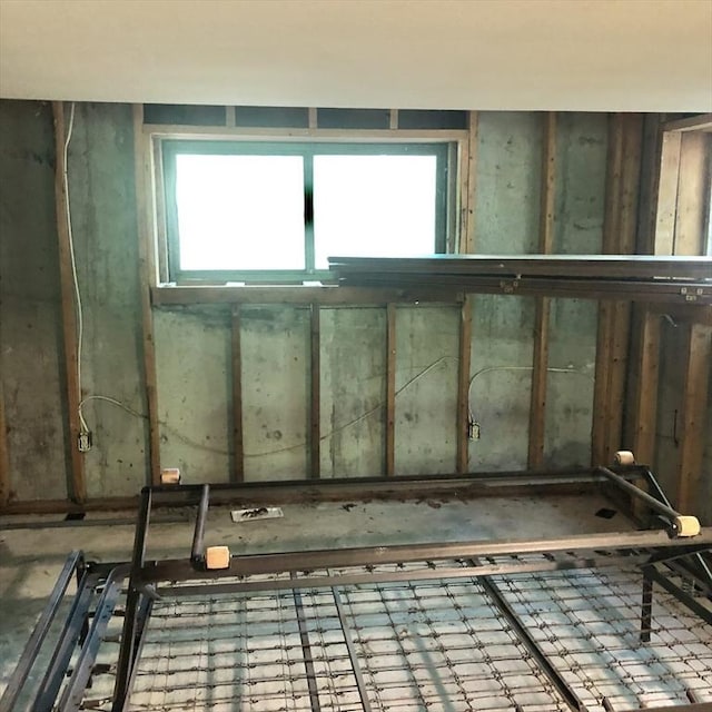 below grade area with healthy amount of natural light