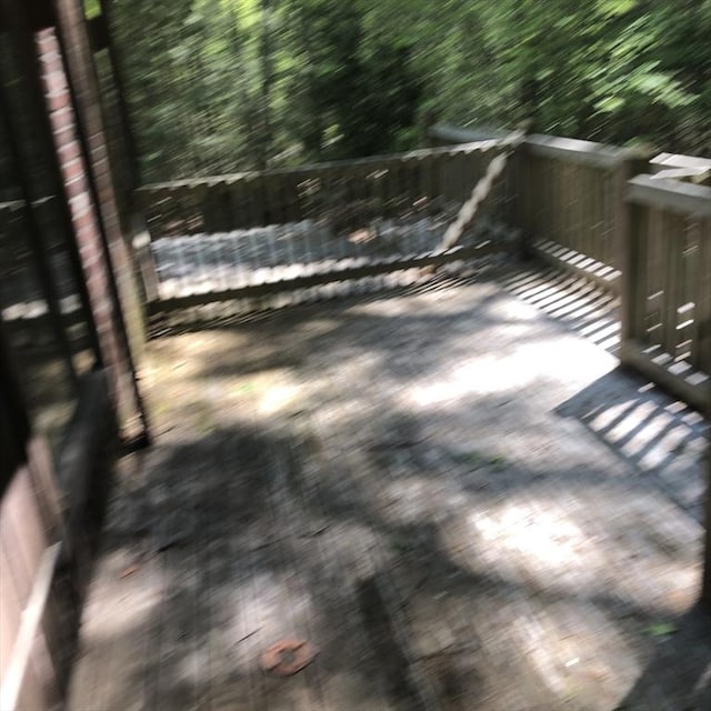 view of deck