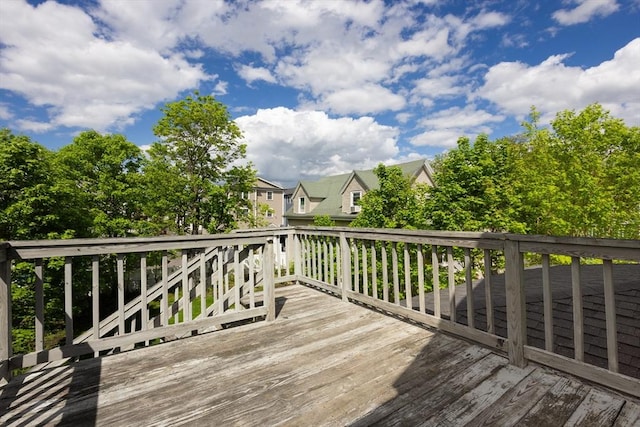 134 Brown St, Waltham, MA 02453 - deck featuring a residential view