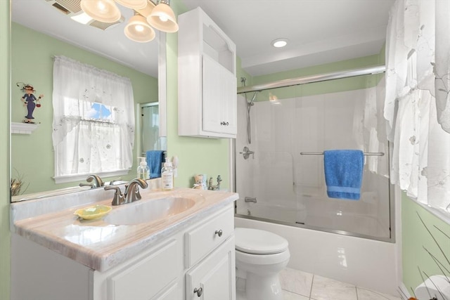 16 Ocean St Unit A, Salisbury, MA 01952 - bathroom with vanity and shower / bath combination with glass door