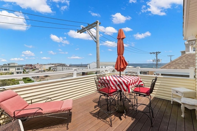 16 Ocean St Unit A, Salisbury, MA 01952 - view of wooden deck