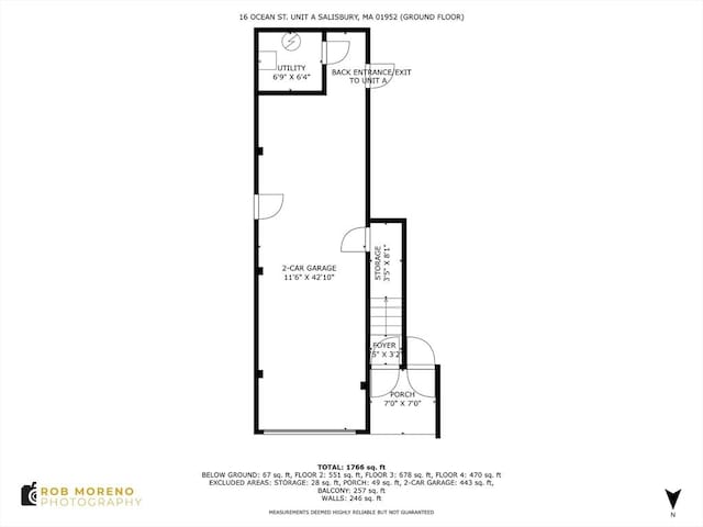 16 Ocean St Unit A, Salisbury, MA 01952 - view of floor plan / room layout
