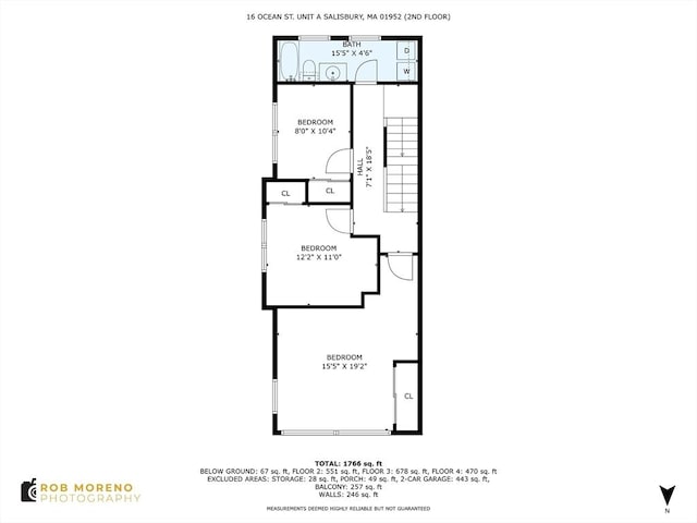 16 Ocean St Unit A, Salisbury, MA 01952 - view of room layout