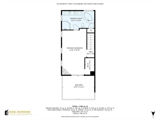 16 Ocean St Unit A, Salisbury, MA 01952 - view of room layout