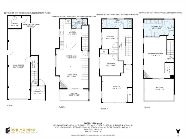 16 Ocean St Unit A, Salisbury, MA 01952 - view of room layout