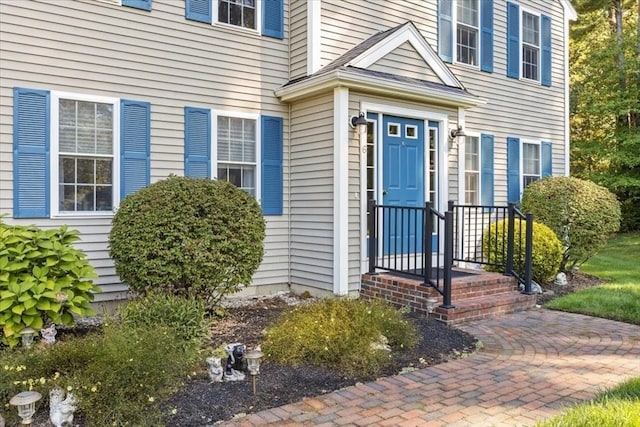 view of entrance to property