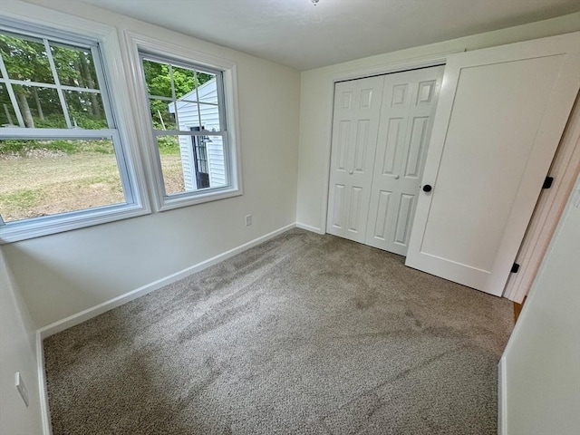 5 Mechanic St, Brookfield, MA 01506 - unfurnished bedroom featuring carpet floors, baseboards, and a closet