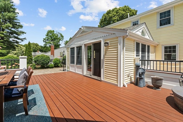 8 Knight Rd, Framingham, MA 01701 - view of deck