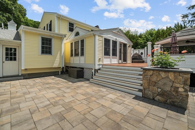 8 Knight Rd, Framingham, MA 01701 - back of house featuring a patio area
