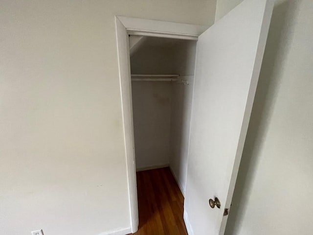 view of closet