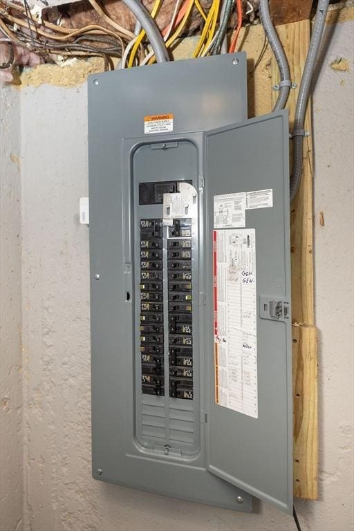 utilities with electric panel