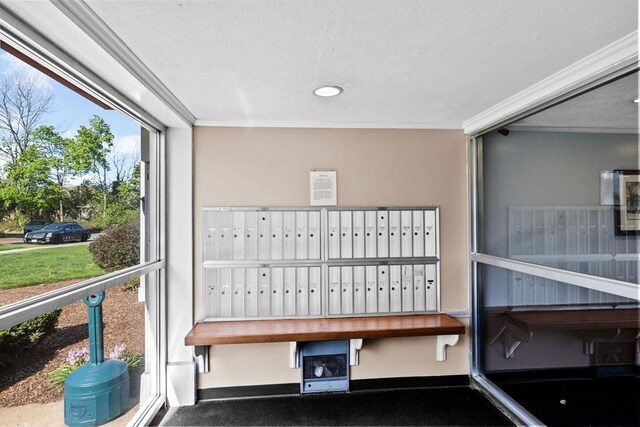 view of home's community with mail area