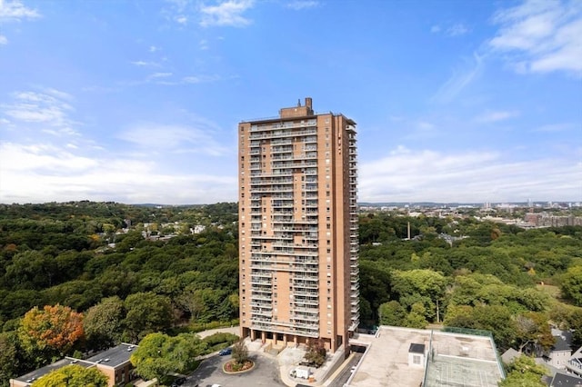 111 Perkins St Unit 42, Boston, MA 02130 - view of building exterior with a forest view