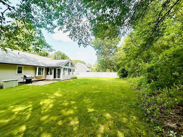 18 Heather Cir, Holden, MA 01522 - view of yard featuring a patio area
