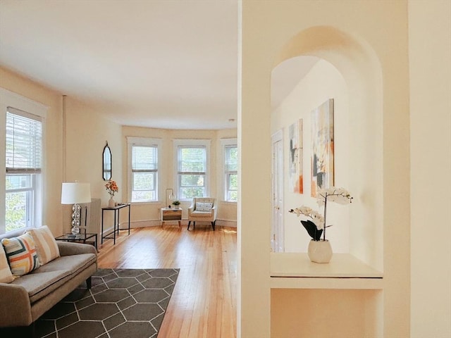8 Fainwood Cir Unit 2, Cambridge, MA 02139 - living area featuring plenty of natural light and hardwood / wood-style floors