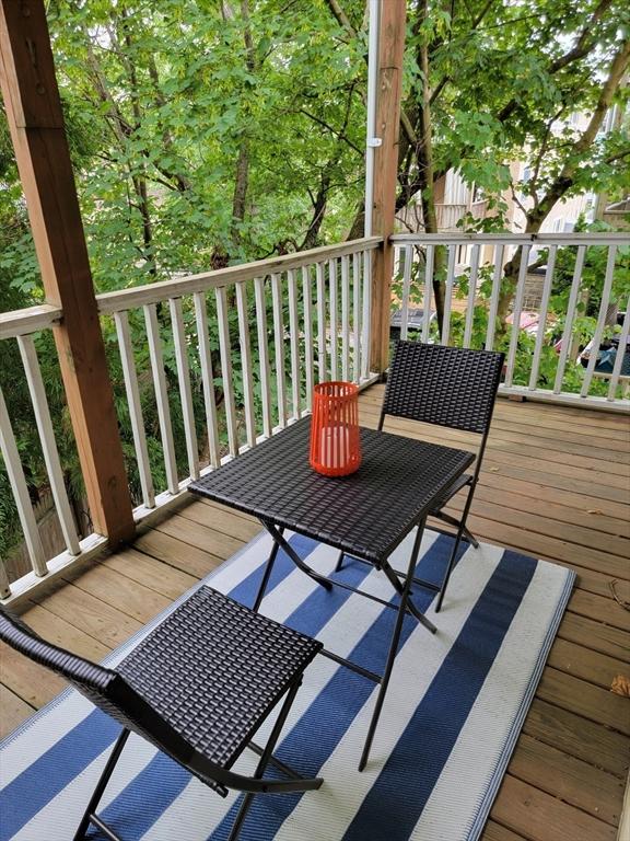 8 Fainwood Cir Unit 2, Cambridge, MA 02139 - view of wooden deck