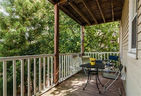 8 Fainwood Cir Unit 2, Cambridge, MA 02139 - view of wooden deck