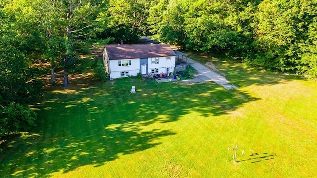 73 Spur Rd, Dover, NH 03820 - aerial view of property and surrounding area featuring a forest