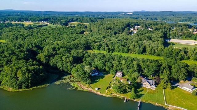 73 Spur Rd, Dover, NH 03820 - view of property location with a forest and a nearby body of water