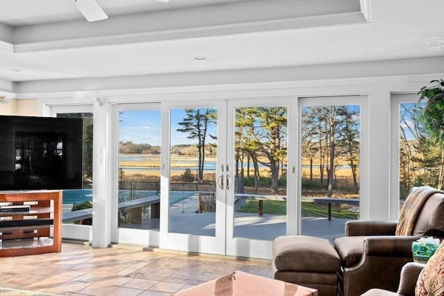 26 Mordecai Lincoln Rd, Scituate, MA 02066 - doorway with french doors