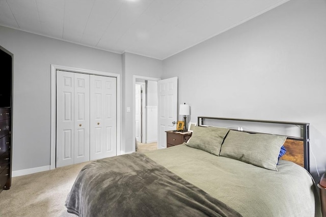 78 Conserve Ave, Westport, MA 02790 - carpeted bedroom featuring a closet and baseboards