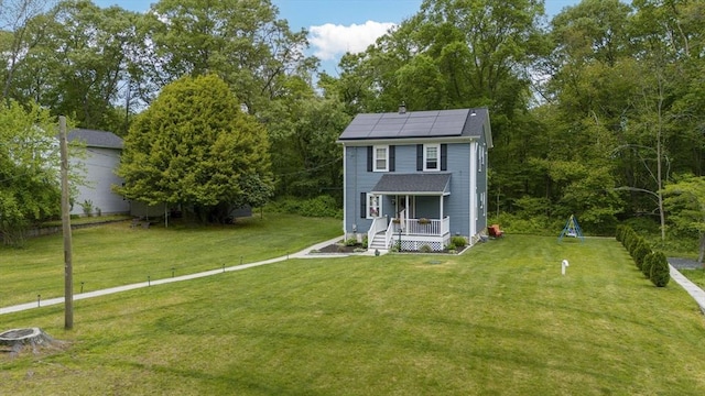 78 Conserve Ave, Westport, MA 02790 - view of outbuilding featuring solar panels