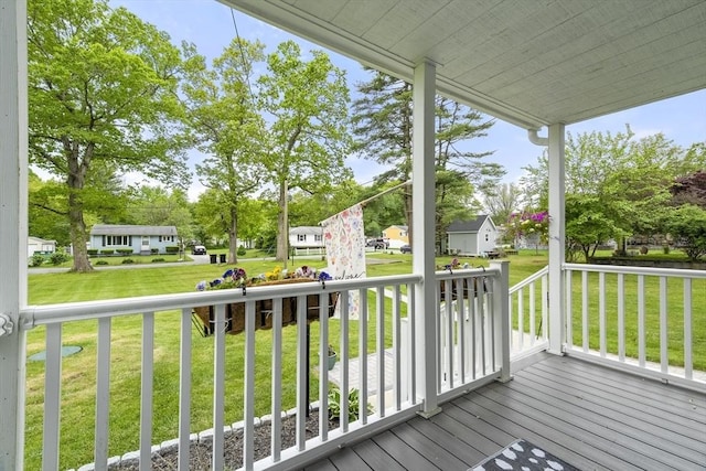 78 Conserve Ave, Westport, MA 02790 - porch with a lawn and a residential view